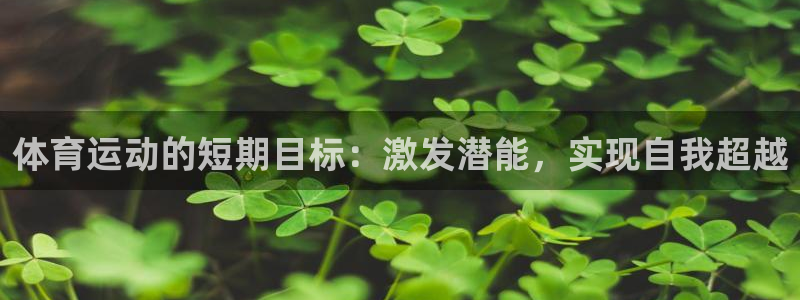 qy球友会体育网站：体育运动的短期目标：激发潜能，实现自我超越